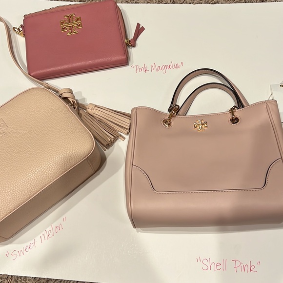 Tory Burch Shoulder tote - Carter Small Convertible Tote in Shell Pink - Picture 14 of 14